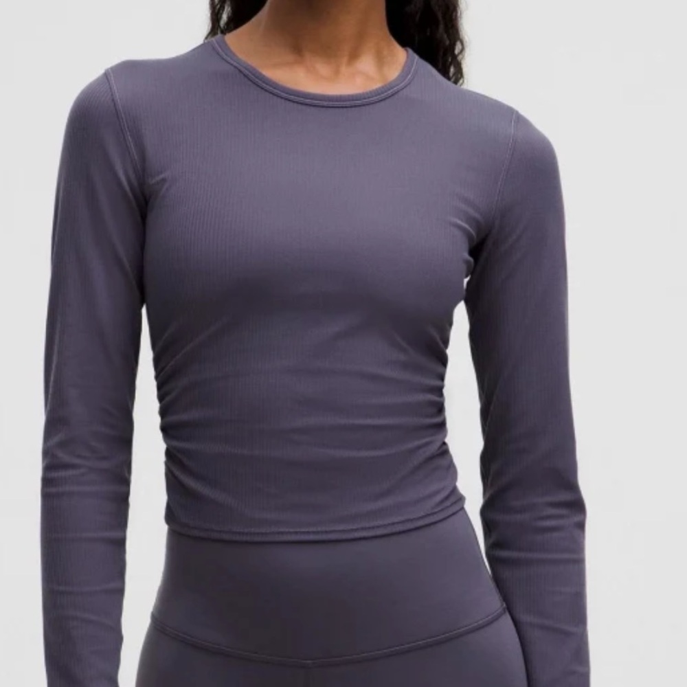 Lululemon All It Takes Back-Twist Ribbed Long-Sleeve Shirt